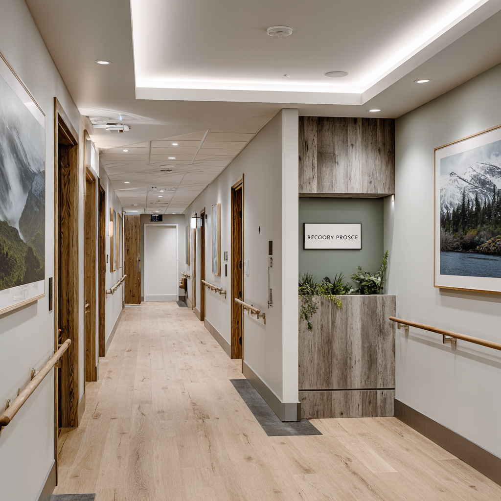 Dining area and recreation room at ALRA Rehab
